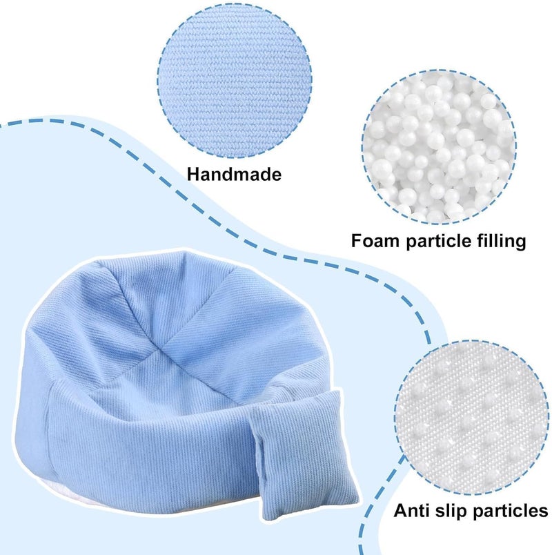 Walant Doll Car Seat Compatible with Labubu, Handmade Bean Bag Chair for 15-17cm Doll, Anti-Slip Bottom, Cute Doll Accessories for Display, Fans&Collectors Gifts, Durable Corduroy Fabric (Sky Blue) - Image 4
